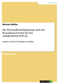 Die Personalbedarfsplanung nach der Rosenkranz-Formel bei der ASSEKURANZ-TOP AG - Michael Muller - E-Book