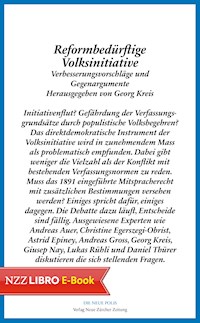 Reformbedürftige Volksinitiative - Georg Kreis - E-Book