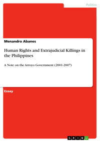 Human Rights and Extrajudicial Killings in the Philippines - Menandro  Abanes - E-Book