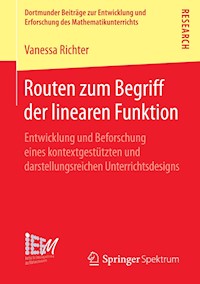 Routen zum Begriff der linearen Funktion - Vanessa Richter - E-Book
