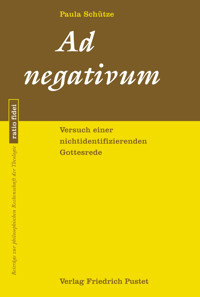 Ad negativum - Paula Schütze - E-Book