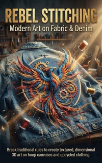 Rebel Stitching: Modern Art on Fabric & Denim - Charlotte Hayes - E-Book