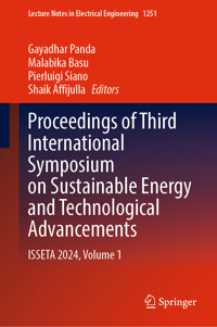 Proceedings of Third International Symposium on Sustainable Energy and Technological Advancements -  - E-Book