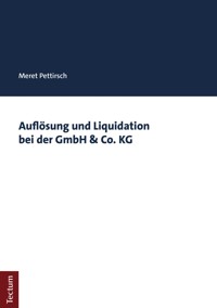 Auflösung und Liquidation bei der GmbH & Co. KG - Meret Pettirsch - E-Book