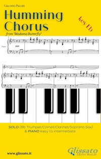 Humming Chorus -  Bb Solo instr. and Piano (Key Eb) - Giacomo Puccini - E-Book