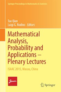 Mathematical Analysis, Probability and Applications – Plenary Lectures -  - E-Book