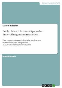 Public Private Partnerships in der Entwicklungszusammenarbeit - Daniel Rössler - E-Book