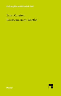 Rousseau, Kant, Goethe - Ernst Cassirer - E-Book
