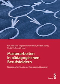 Masterarbeiten in pädagogischen Berufsfeldern - - E-Book