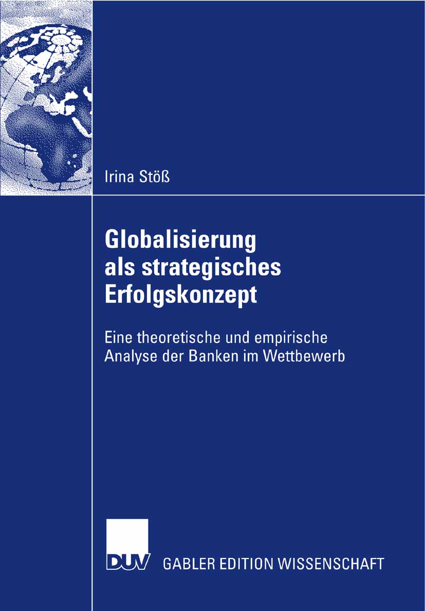 Globalisierung als strategisches Erfolgskonzept - Irina Stoess - E-Book