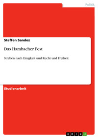 Das Hambacher Fest - Steffen Sandoz - E-Book