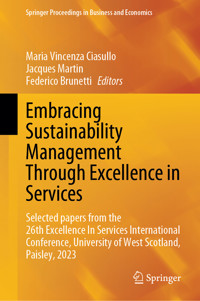 Embracing Sustainability Management Through Excellence in Services -  - E-Book