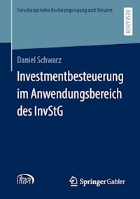 Investmentbesteuerung im Anwendungsbereich des InvStG - Daniel Schwarz - E-Book