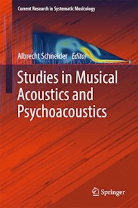 Studies in Musical Acoustics and Psychoacoustics -  - E-Book