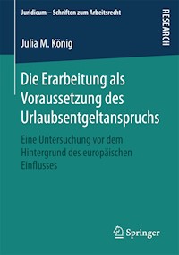 Die Erarbeitung als Voraussetzung des Urlaubsentgeltanspruchs - Julia M. König - E-Book