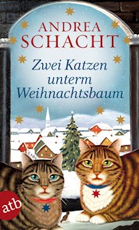 Zwei Katzen unterm Weihnachtsbaum - Andrea Schacht - E-Book
