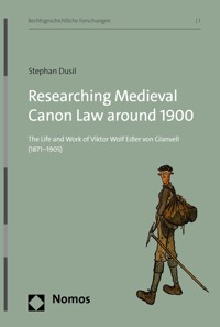 Researching Medieval Canon Law around 1900 - Stephan Dusil - E-Book