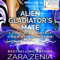 Alien Gladiator's Mate - A Sci-Fi Alien Romance (Unadbridged) - Zara Zenia - Hörbuch