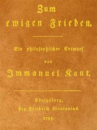 Zum ewigen Frieden Ein philosophischer Entwurf - Kant, Immanuel - kostenlos E-Book