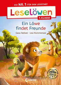 Leselöwen 1. Klasse - Ein Löwe findet Freunde - Gesa Neitzel - E-Book