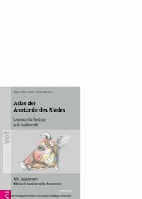 Atlas der Anatomie des Rindes - Klaus-Dieter Budras - E-Book