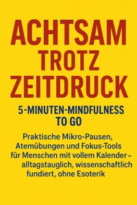 Achtsam trotz Zeitdruck: 5-Minuten-Mindfulness to go - Lina Krüger - E-Book