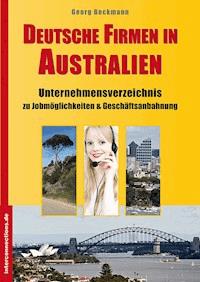 Deutsche Firmen in Australien - Georg Beckmann - E-Book