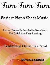 Fum Fum Fum Easiest Piano Sheet Music - SilverTonalities - E-Book