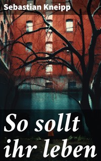 So sollt ihr leben - Sebastian Kneipp - E-Book