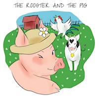 The Rooster and the Pig - Clara Santos - E-Book