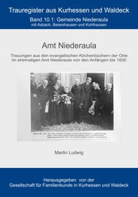 Trauregister Amt Niederaula - Martin Ludwig - E-Book