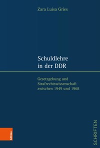 Schuldlehre in der DDR - Zara Luisa Gries - E-Book