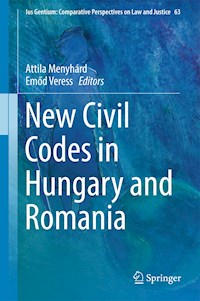 New Civil Codes in Hungary and Romania -  - E-Book