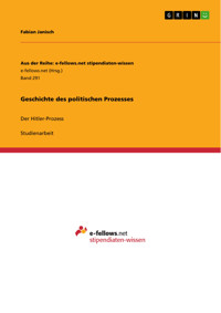 Geschichte des politischen Prozesses - Fabian Janisch - E-Book
