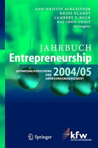 Jahrbuch Entrepreneurship 2004/05 -  - E-Book