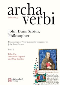 John Duns Scotus, Philosopher -  - E-Book