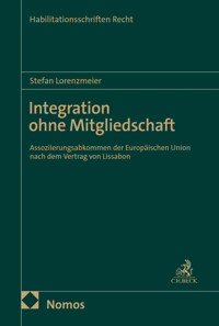 Integration ohne Mitgliedschaft - Stefan Lorenzmeier - E-Book