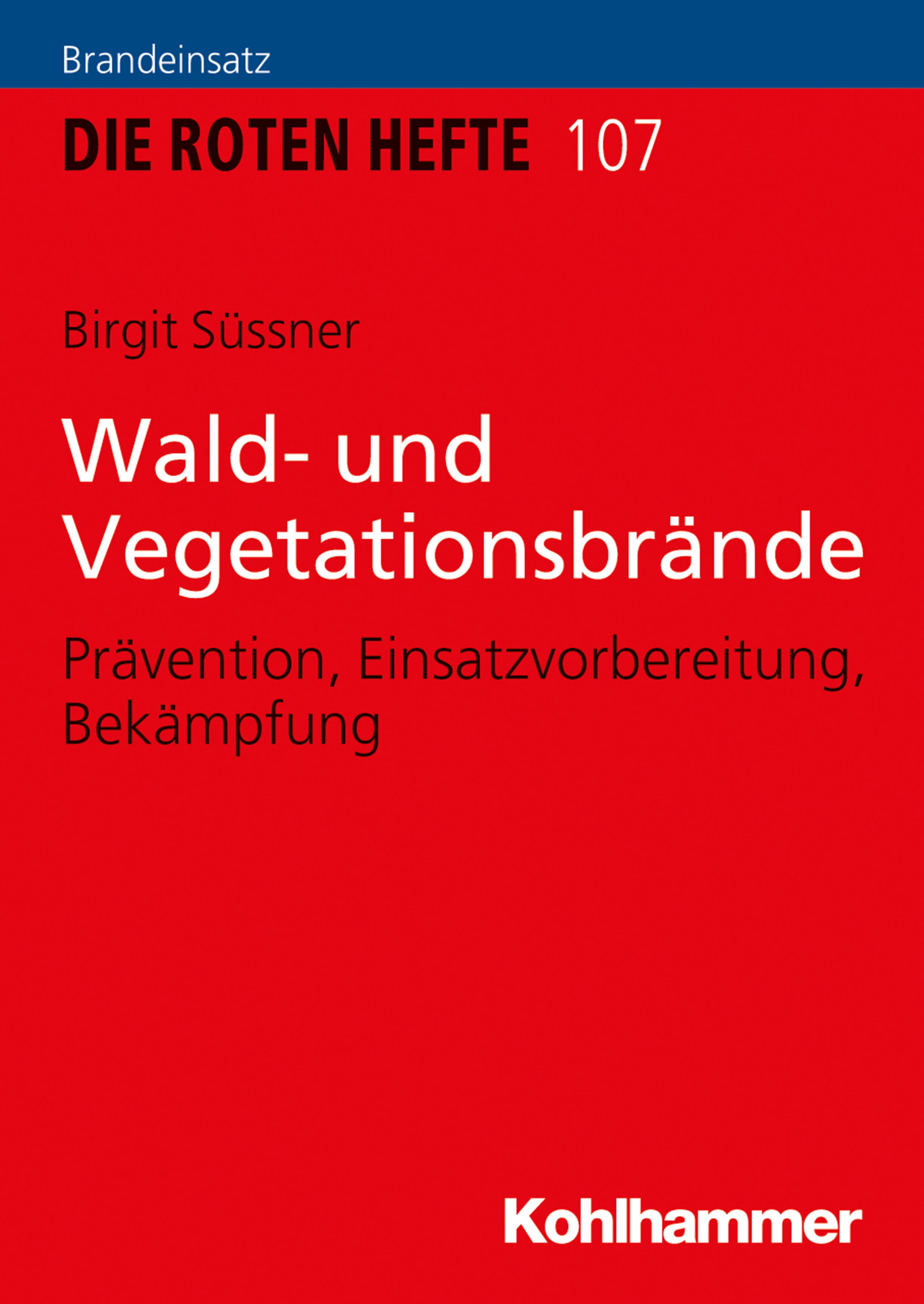 Wald- und Vegetationsbrände - Birgit Süssner - E-Book