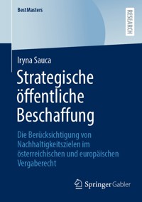 Strategische öffentliche Beschaffung - Iryna Sauca - E-Book