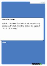 Youth criminals: From which class do they come and what does the police do against them? - A project - - Manuela Kistner - E-Book