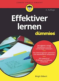 Effektiver Lernen für Dummies - Birgit Ebbert - E-Book
