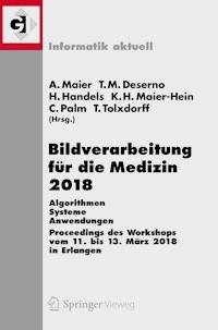 Bildverarbeitung für die Medizin 2018 - - E-Book