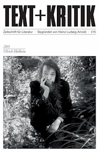TEXT+KRITIK 205 - Ulrich Holbein -  - E-Book
