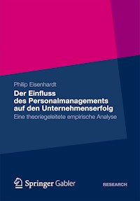 Der Einfluss des Personalmanagements auf den Unternehmenserfolg - Philip Eisenhardt - E-Book