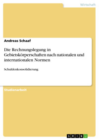 Die Rechnungslegung in Gebietskörperschaften nach nationalen und internationalen Normen - Andreas Schaaf - E-Book