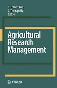 Agricultural Research Management -  - E-Book