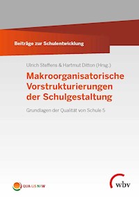 Makroorganisatorische Vorstrukturierungen der Schulgestaltung -  - E-Book
