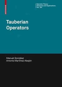 Tauberian Operators - Manuel González - E-Book