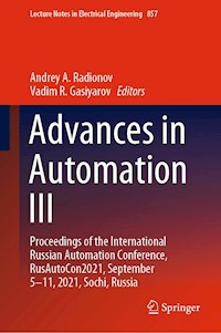 Advances in Automation III - - E-Book