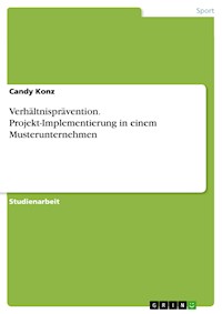 Verhältnisprävention. Projekt-Implementierung in einem Musterunternehmen - Candy Konz - E-Book